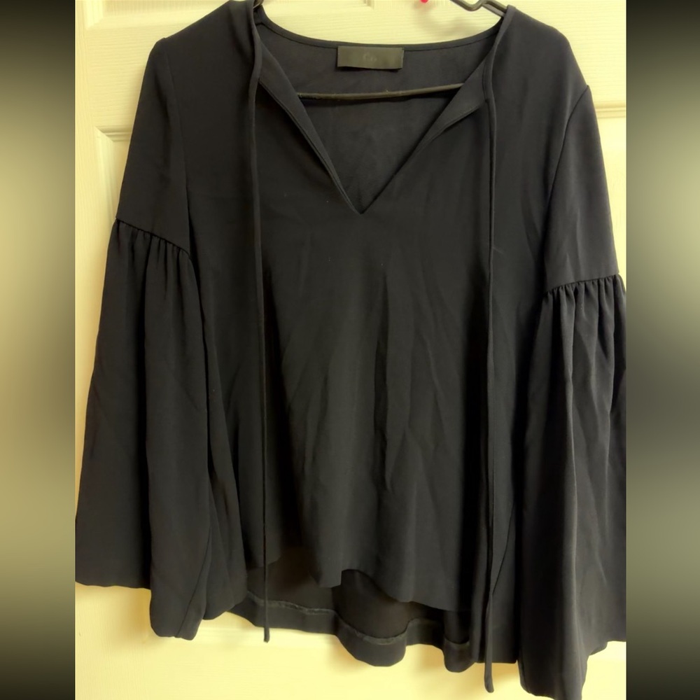 Co Black Flowy Women's Blouse
